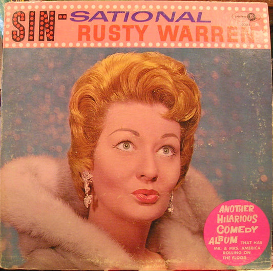 Rusty Warren : Sinsational (LP, Album, Mono, 'Lo)