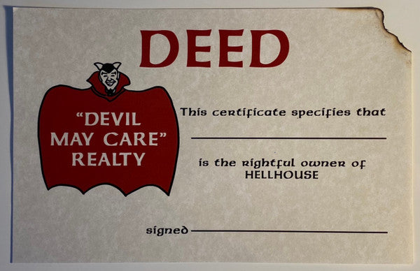 Slasher Dave : The Horrors Of Hellhouse (12", EP, Ltd, Yel)