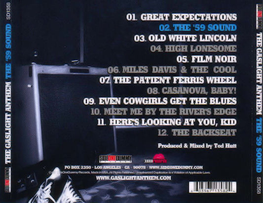 The Gaslight Anthem : The '59 Sound (CD, Album)