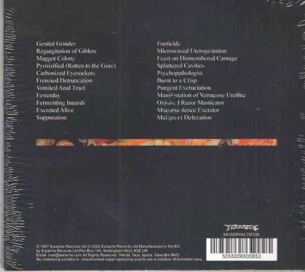 Carcass : Reek Of Putrefaction (CD, Album, RE, RM, MMX)
