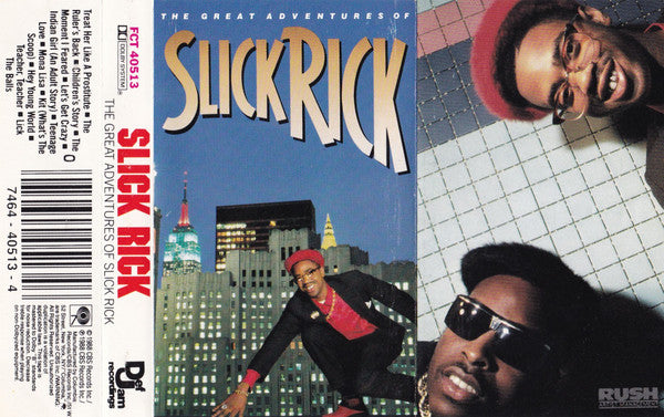 Slick Rick : The Great Adventures Of Slick Rick (Cass, Album, Whi)