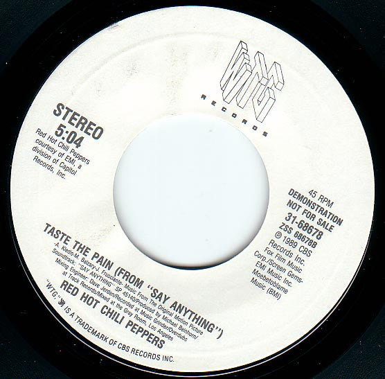 Nancy Wilson (2) / Red Hot Chili Peppers : All For Love / Taste The Pain (7", Single, Promo)