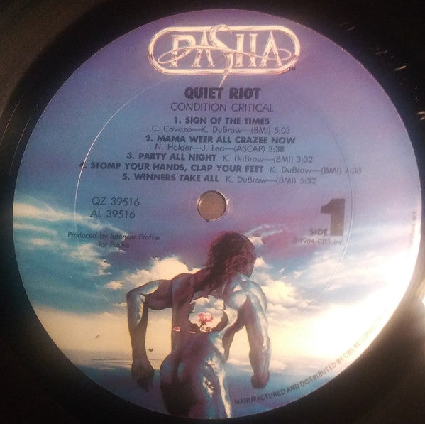 Quiet Riot : Condition Critical (LP, Album)