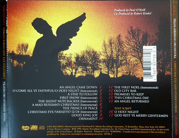 Trans-Siberian Orchestra : Christmas Eve And Other Stories (CD, Album, RE)