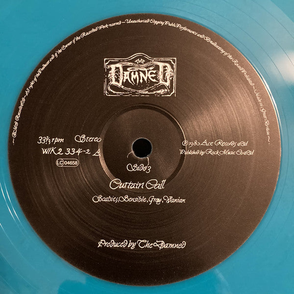 The Damned : The Black Album (2xLP, Album, Ltd, RE, RP, Min)