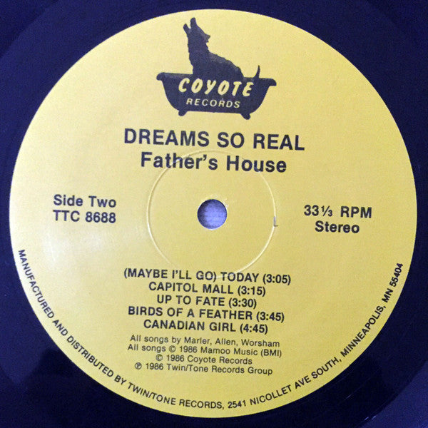 Dreams So Real : Father's House (LP, Album)