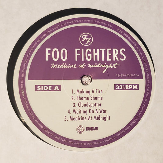 Foo Fighters : Medicine At Midnight (LP, Album, Ltd)