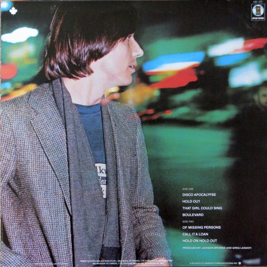 Jackson Browne : Hold Out (LP, Album, C -)