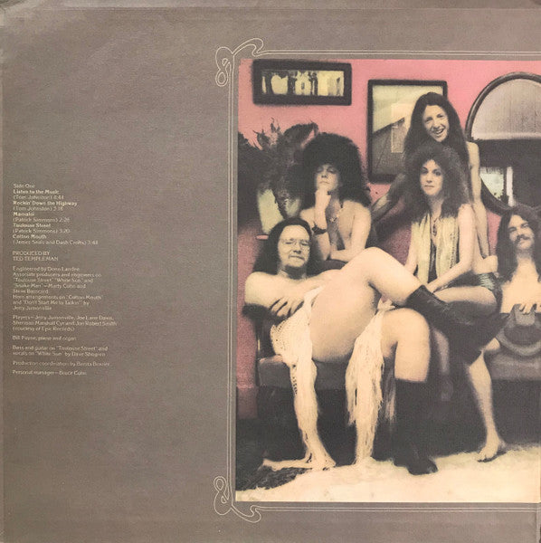 The Doobie Brothers : Toulouse Street (LP, Album, Pit)