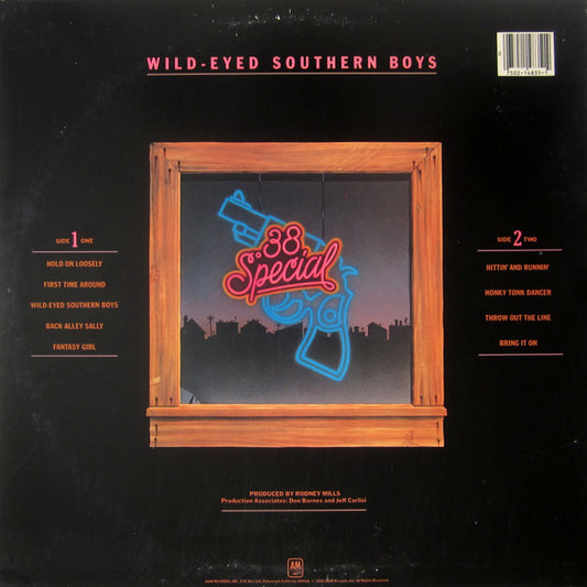 .38 Special* : Wild-Eyed Southern Boys (LP, Album, R -)