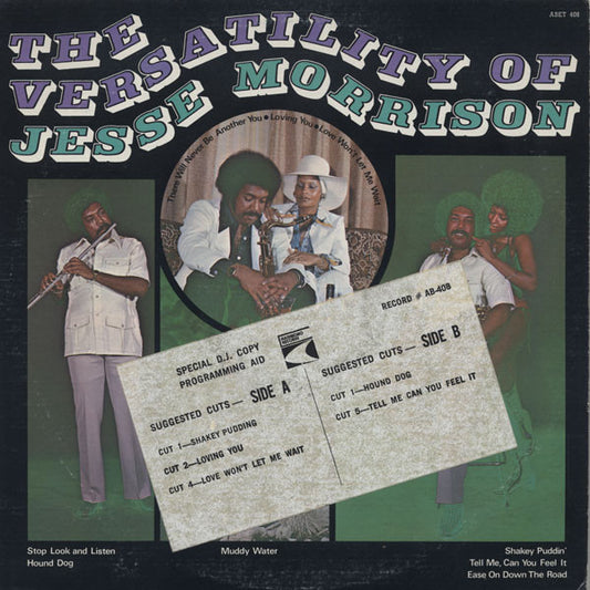 Jesse Morrison : The Versatility Of Jesse Morrison (LP, Album)