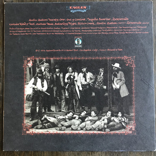 Eagles : Desperado (LP, Album, RE, PR )