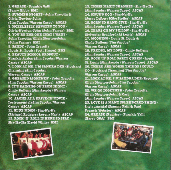 Various : Grease (The Original Soundtrack From The Motion Picture) (CD, Album, RE, RP)