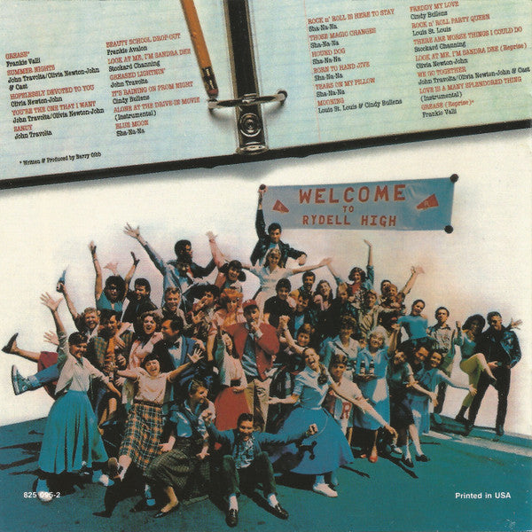Various : Grease (The Original Soundtrack From The Motion Picture) (CD, Album, RE, RP)