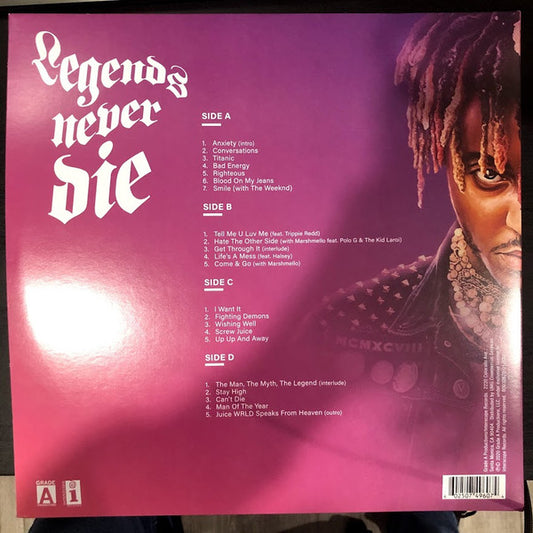 Juice WRLD : Legends Never Die (2xLP, Album)