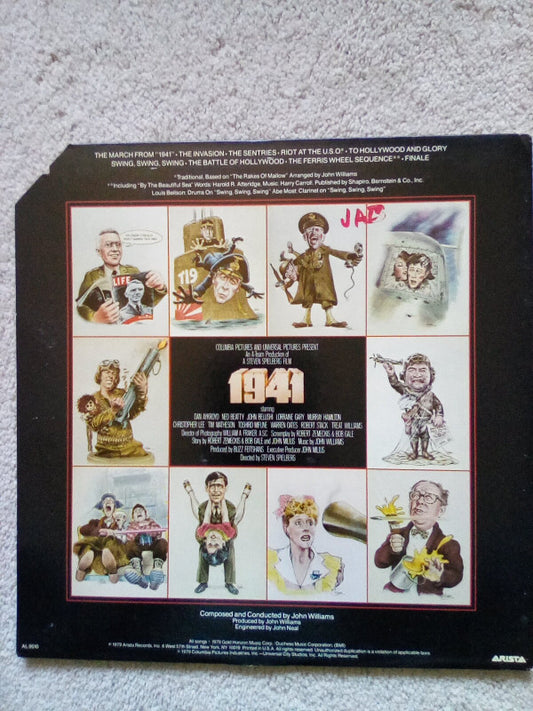 John Williams (4) : 1941 (Original Motion Picture Soundtrack) (LP, San)