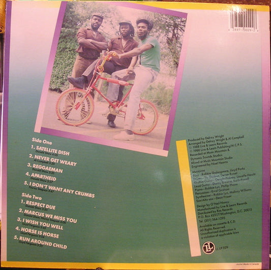 The Mighty Diamonds : Never Get Weary (LP, Album, RE)