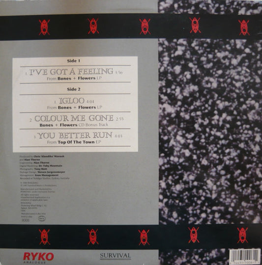 The Screaming Tribesmen : I've Got A Feeling (12", Single)