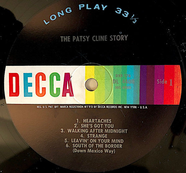 Patsy Cline : The Patsy Cline Story (2xLP, Comp, Mono, Pin)