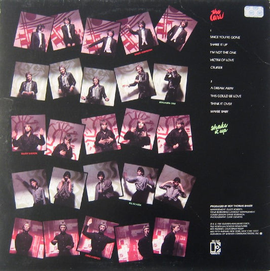 The Cars : Shake It Up (LP, Album, SP )