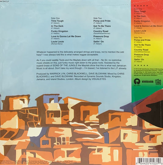 Toots & The Maytals : Funky Kingston (LP, Album, RSD, Ltd, RE, RP, Tur)