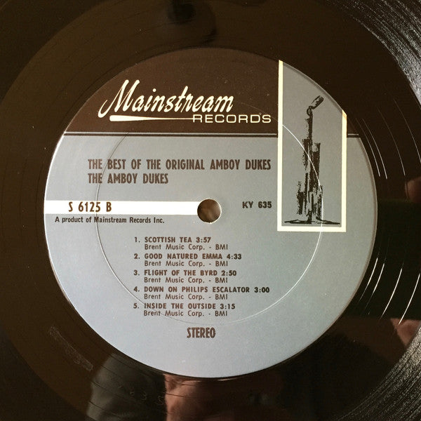 The Original Amboy Dukes* : The Best Of The Original Amboy Dukes (LP, Album, Comp, Pit)