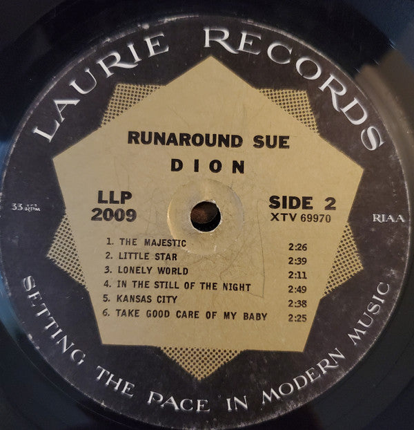 Dion (3) : Runaround Sue (LP, Album, Mono, Styrene, She)