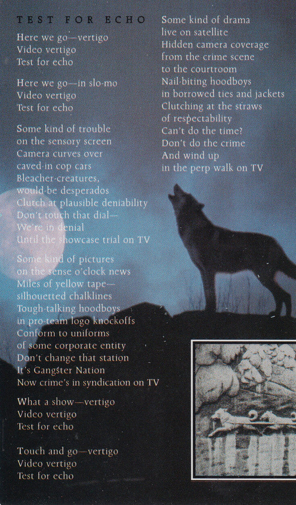 Rush : Test For Echo (Cass, Album)