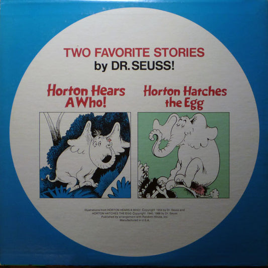 Dr. Seuss : Horton Hears A Who! & Horton Hatches The Egg (LP)