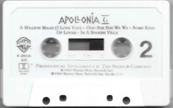 Apollonia 6 : Apollonia 6 (Cass, Album, AR)