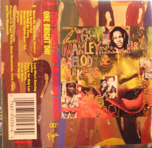 Ziggy Marley And The Melody Makers : One Bright Day (Cass, Album, SR,)