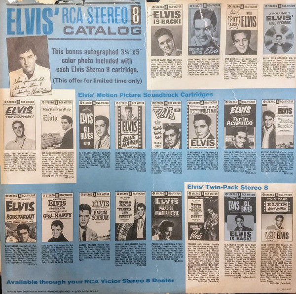 Elvis Presley : Elvis (LP, Album, Mono, RE, Roc)