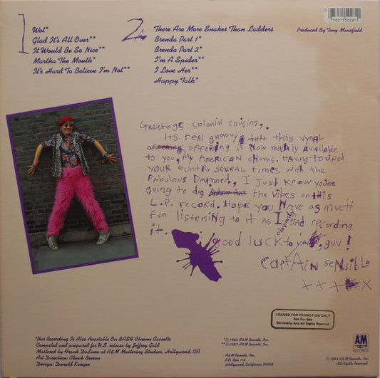 Captain Sensible : A Day In The Life Of ... (LP, Comp, B)