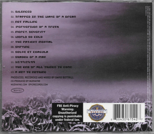 Mudvayne : The End Of All Things To Come (CD, Album, RE)