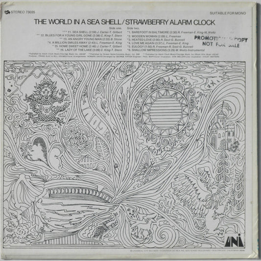 Strawberry Alarm Clock : The World In A Sea Shell (LP, Album)