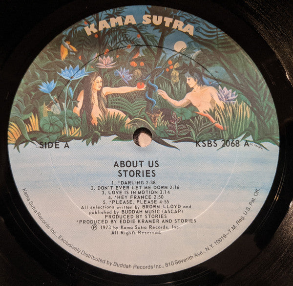 Stories : About Us (LP, Album, RP, Gat)