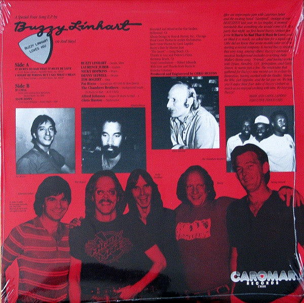Buzzy Linhart : Four Sides Of Buzzy Linhart (12", EP, Red)
