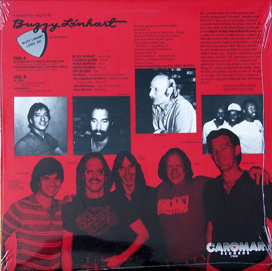 Buzzy Linhart : Four Sides Of Buzzy Linhart (12", EP, Red)