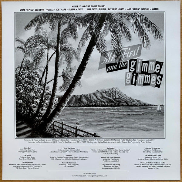 Me First And The Gimme Gimmes : Have Another Ball! (The Unearthed A-Sides Album) (LP, Comp, RP)