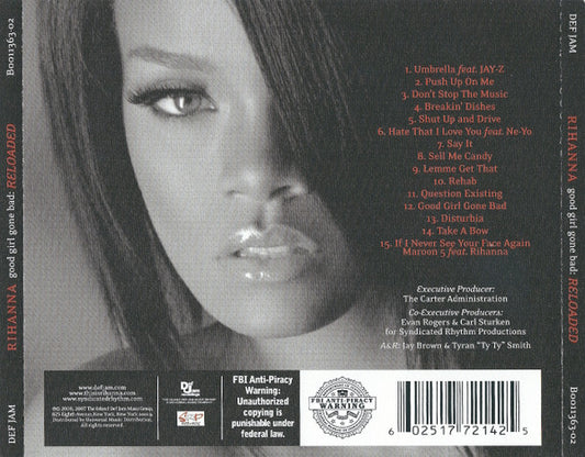 Rihanna : Good Girl Gone Bad: Reloaded (CD, Album, EDC)