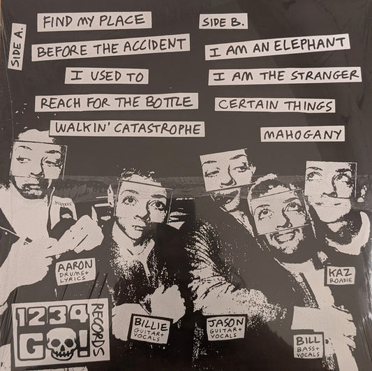 Pinhead Gunpowder : Carry The Banner (12", MiniAlbum, RE, Whi)