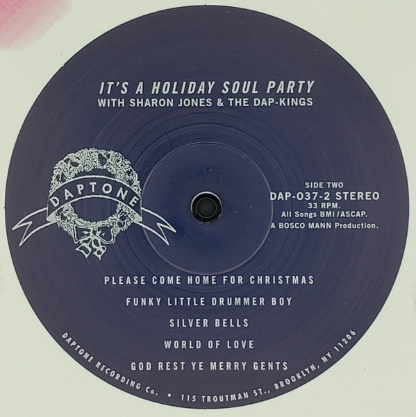 Sharon Jones & The Dap-Kings : It's A Holiday Soul Party (LP, Album, Ltd, RE, Can)