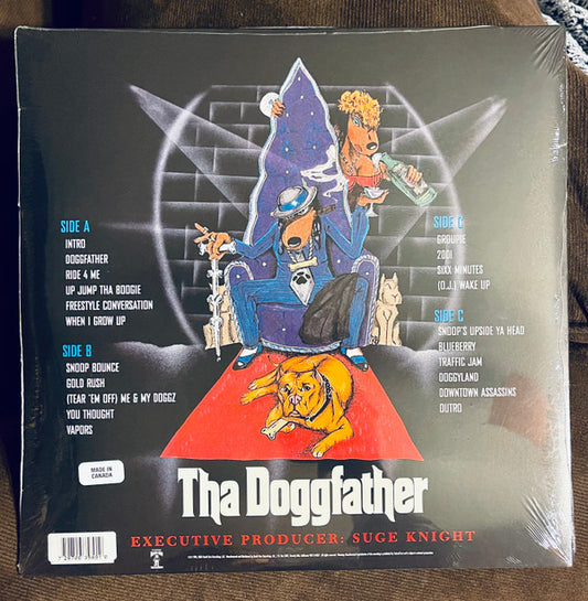 Snoop Doggy Dogg* : Tha Doggfather (2xLP, Album, Ltd, RE, Gol)