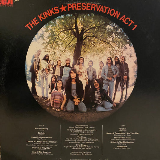 The Kinks : Preservation Act 1 (LP, Album, Ind)
