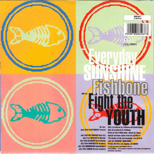 Fishbone : Everyday Sunshine (7", Single)