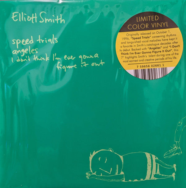 Elliott Smith : Speed Trials (7", Single, RP, Yel)