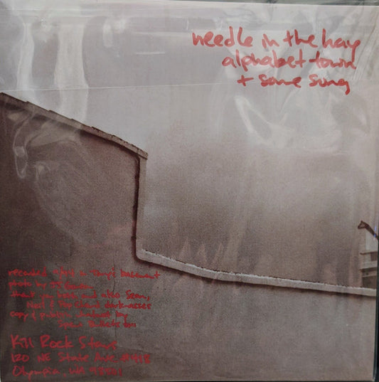 Elliott Smith : Needle In The Hay (7", Single, RE, Red)