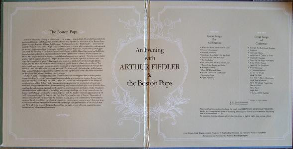 Arthur Fiedler And The Boston Pops* : An Evening With Arthur Fiedler And The Boston Pops (LP, Comp, Gat)