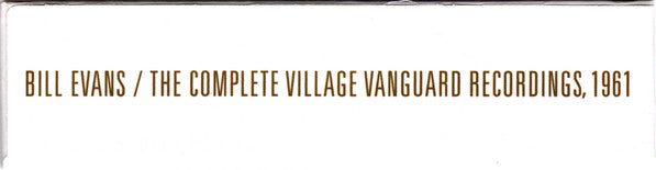 Bill Evans : The Complete Village Vanguard Recordings, 1961 (3xCD, Comp, RM, RP + Box, RE)