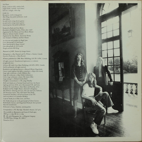 Rush : A Farewell To Kings (LP, Album, Club, Gat)